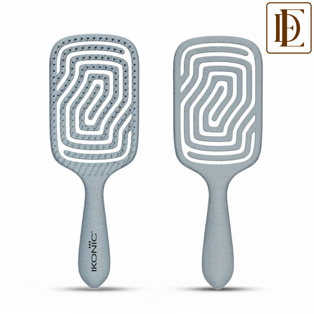 Ikonic Me Eco Labyrinth Paddle Brush IKM- 3017- Powder Blue