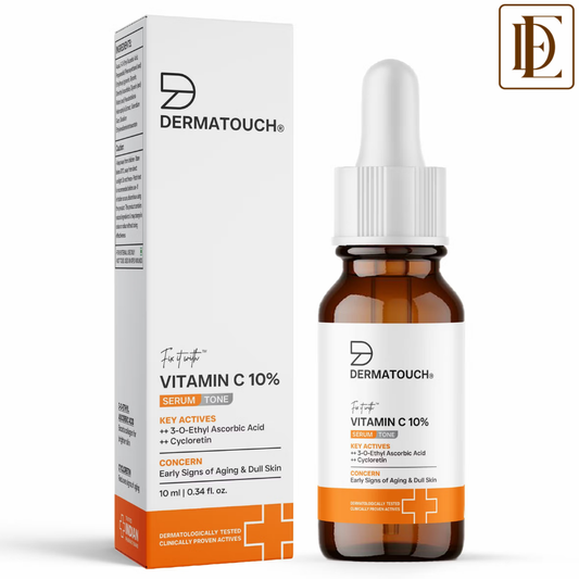 Dermatouch Vitamin C 10% Serum With Cycloretin Brightening, Firming & Anti-Aging Face Serum