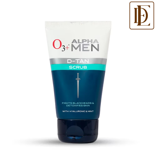 O3+ Alpha Men Dtan Scrub For Blackheads & De Tan