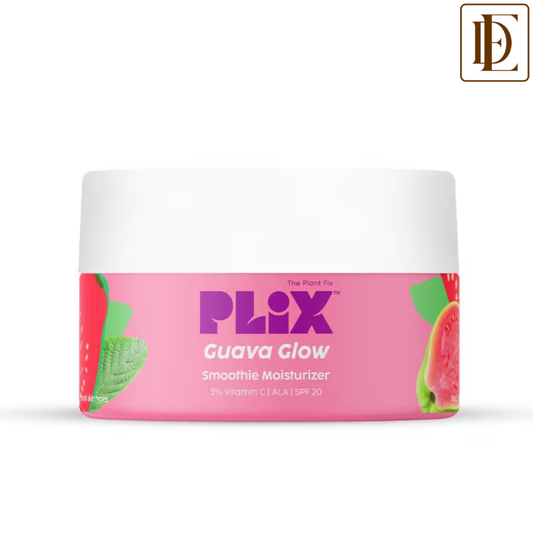 Plix 3% Vitamin C Guava Glow Smoothie Moisturizer For Brighter Skin With SPF 20, For Even-toned Skin