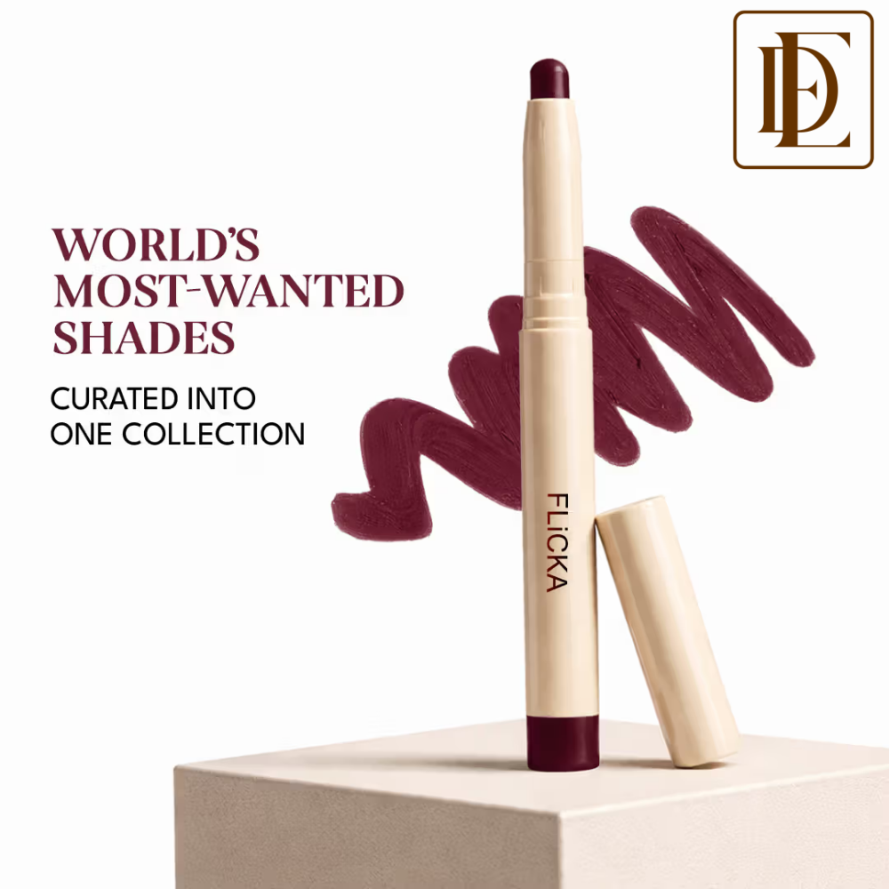 FLiCKA Standout Lipstick Smudgeproof Creamy Finish Pro