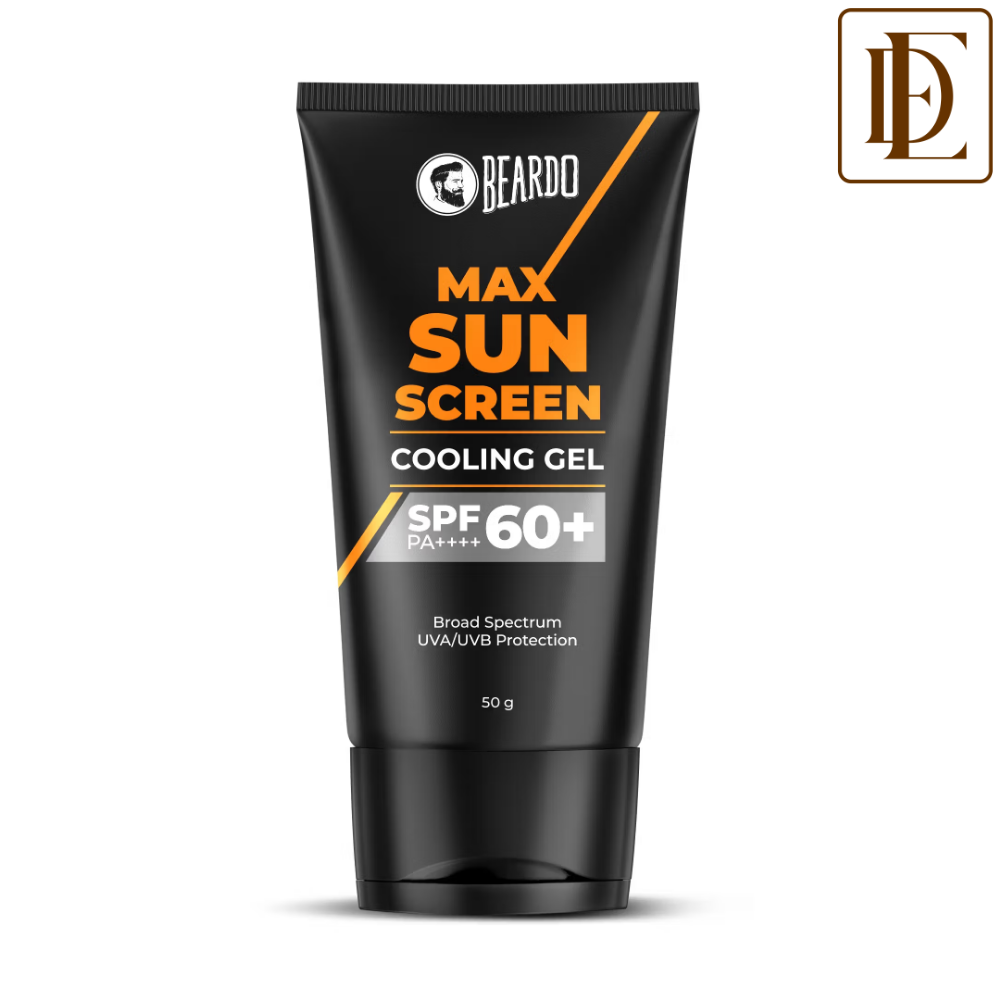 Beardo Max Sunscreen Cooling Gel SPF with SPF 60+ PA++++