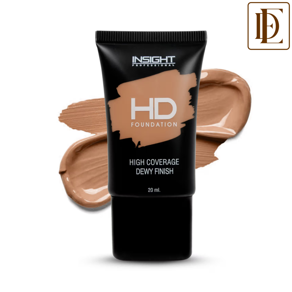 Insight Cosmetics Hd Foundation, Dewy Weightless Finish, Waterproof & Long Wear