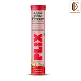 Plix Apple Cider Vinegar Effervescent Tablet (Apple) (15 Tablets)