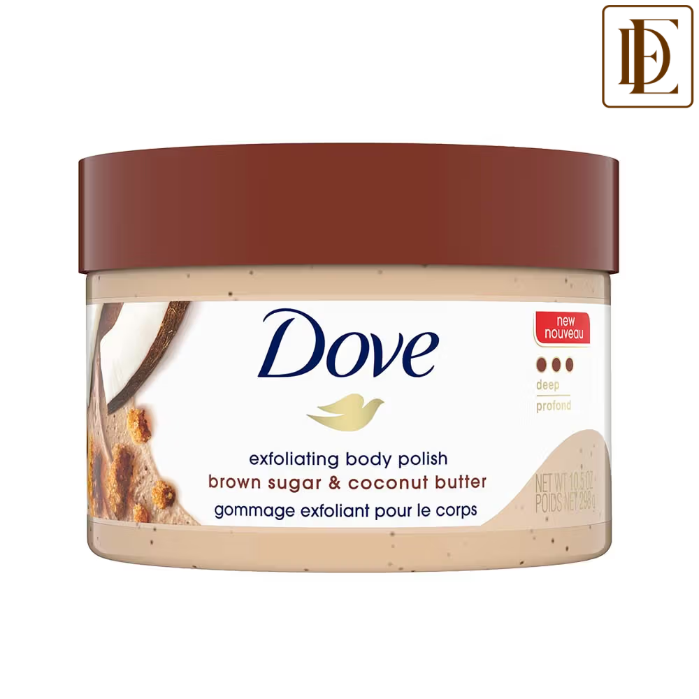Dove Exfoliating Body Polish Scrub - Brown Sugar & Coconut Butter
