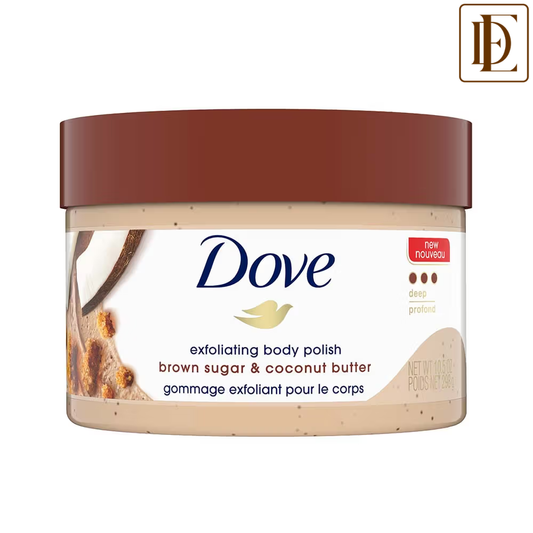 Dove Exfoliating Body Polish Scrub - Brown Sugar & Coconut Butter