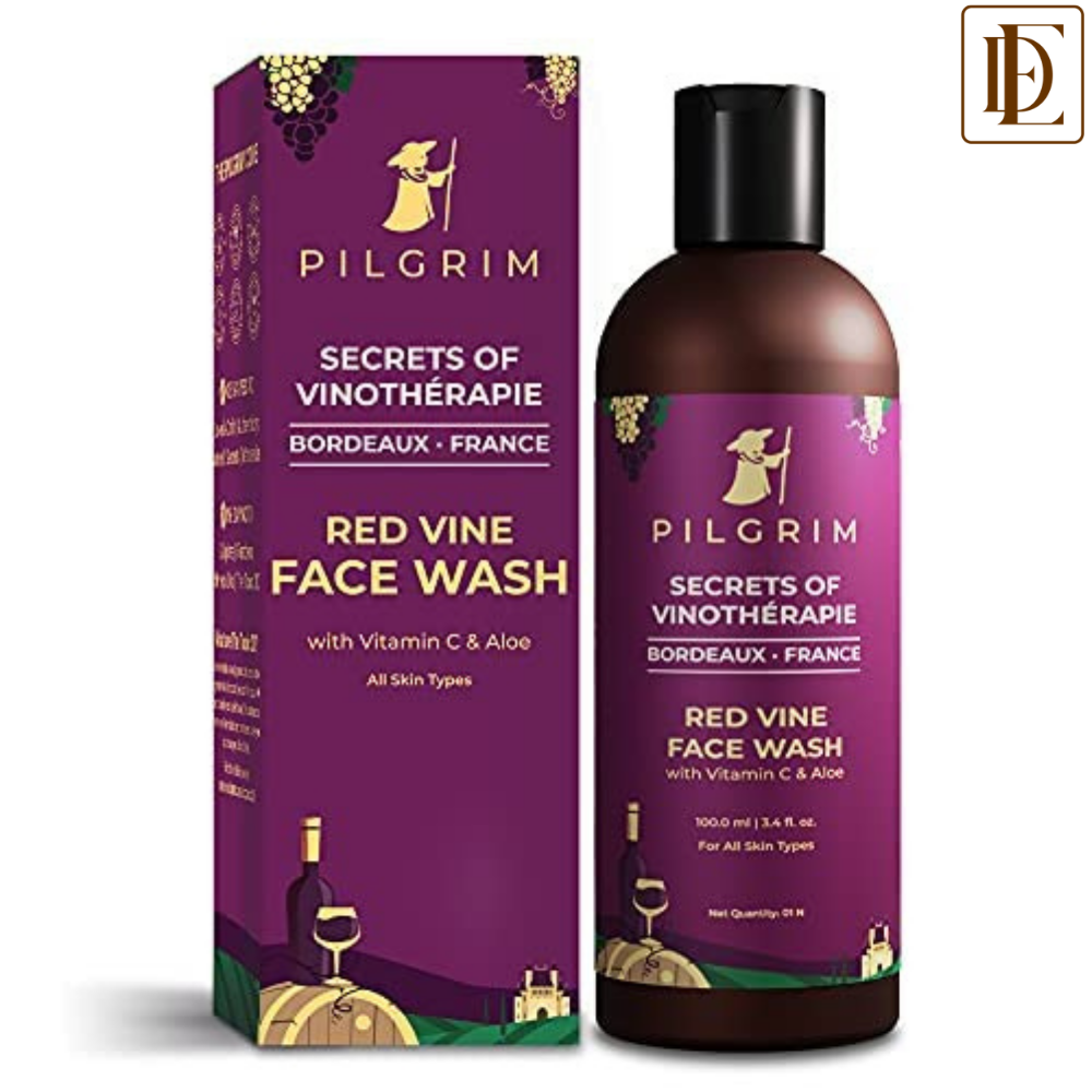Pilgrim Red Vine Face Wash with Vitamin C & Aloe