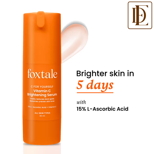 Foxtale 15% Vitamin C Face Serum for Glowing Skin, Pigmentation & Collagen Production