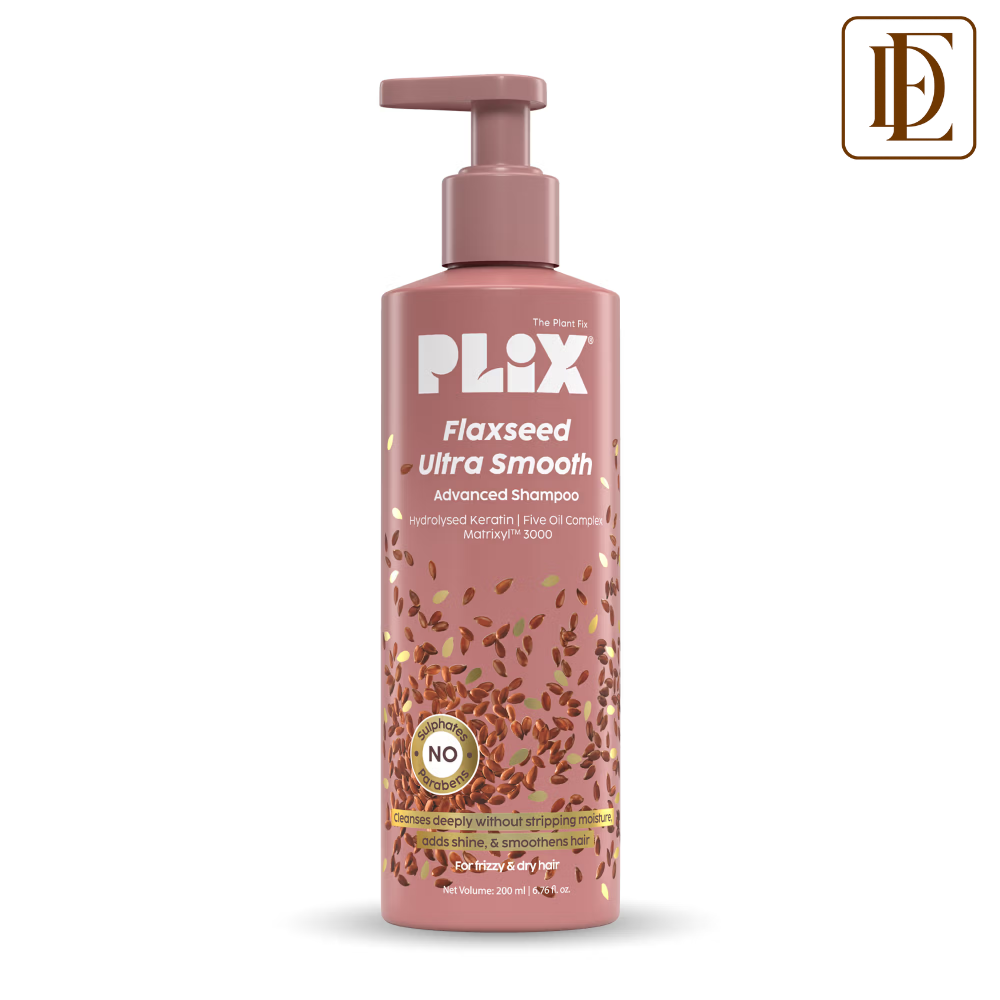 Plix The Plant Fix Flaxseed Ultrasmooth Advanced Shampoo