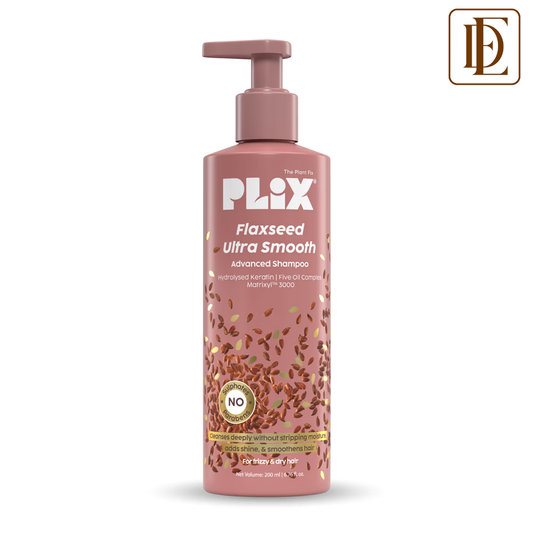 Plix The Plant Fix Flaxseed Ultrasmooth Advanced Shampoo