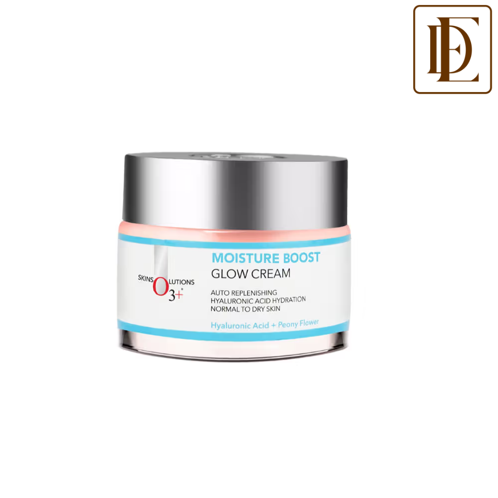 O3+ Moisture Boost Glow Gel Cream With Hydrating Hyaluronic Acid & Tri-Peptide For Dull Skin