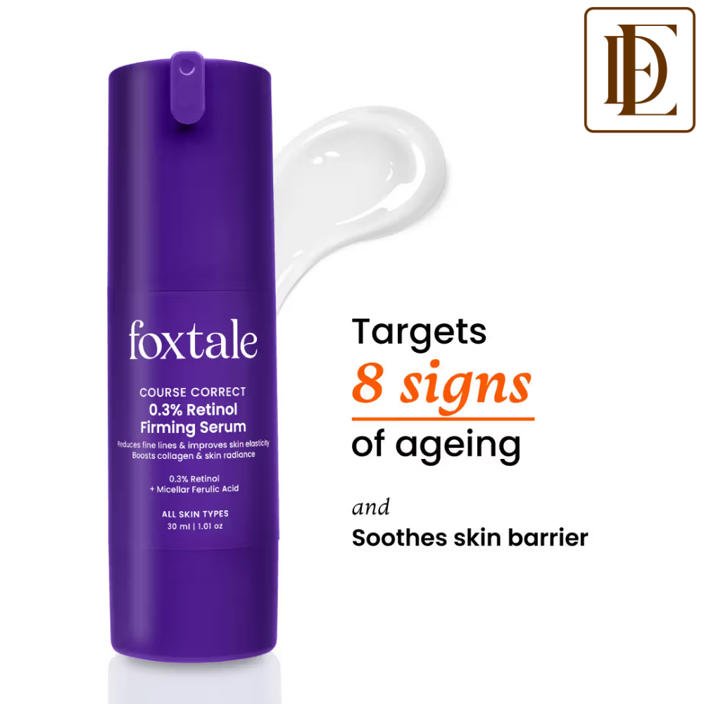 Foxtale Course Correct 0.3% Retinol Firming Serum