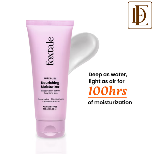 Foxtale Nourishing Ceramide Moisturizer For Barrier Repair, Hydration & Rough Skin