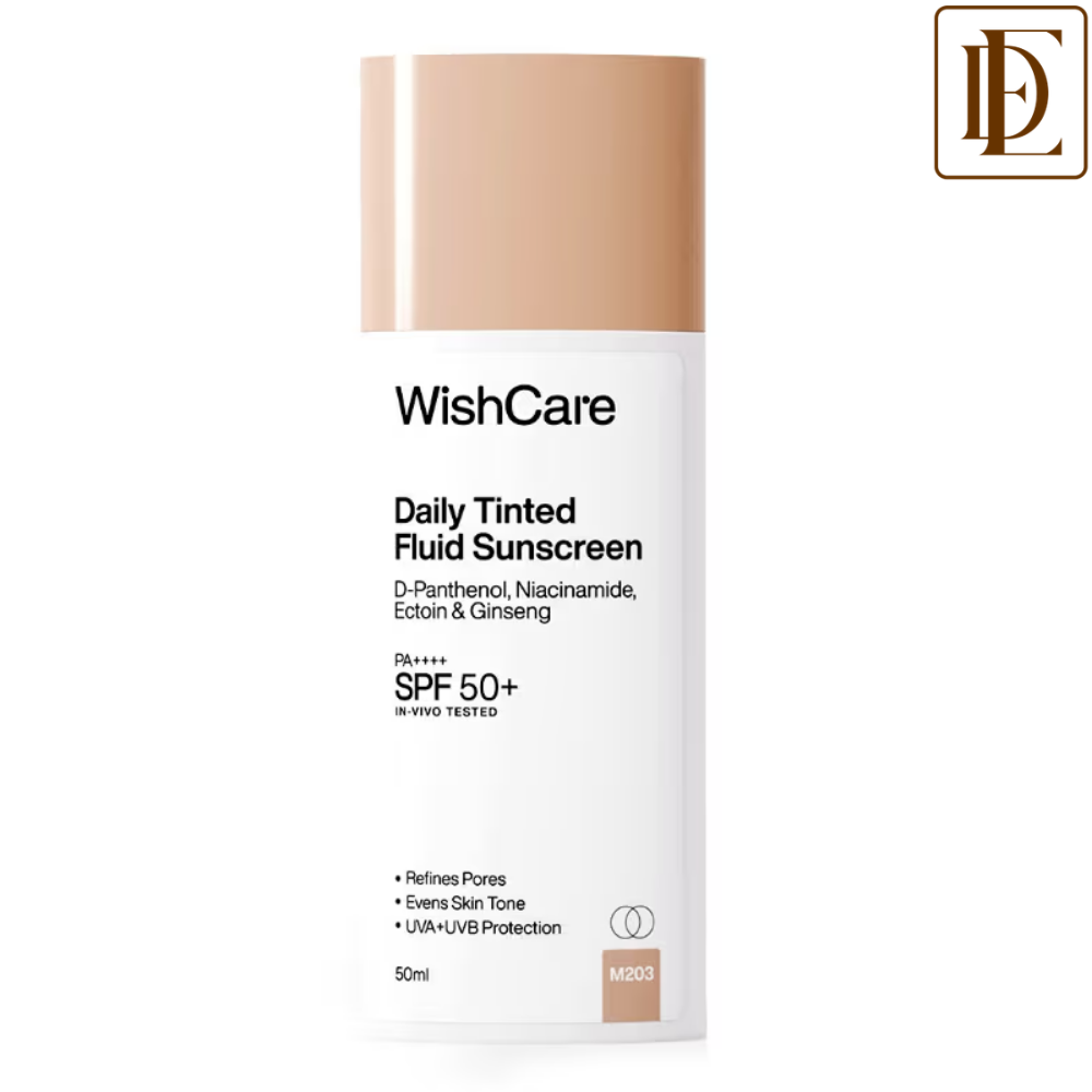 Wishcare Daily Fluid Tinted Sunscreen SPF50PA++++