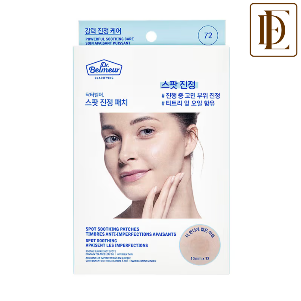 The Face Shop Dr.Belmeur Salicylic Acid Clarifying Invisible Korean Acne Patches for Pimple Care