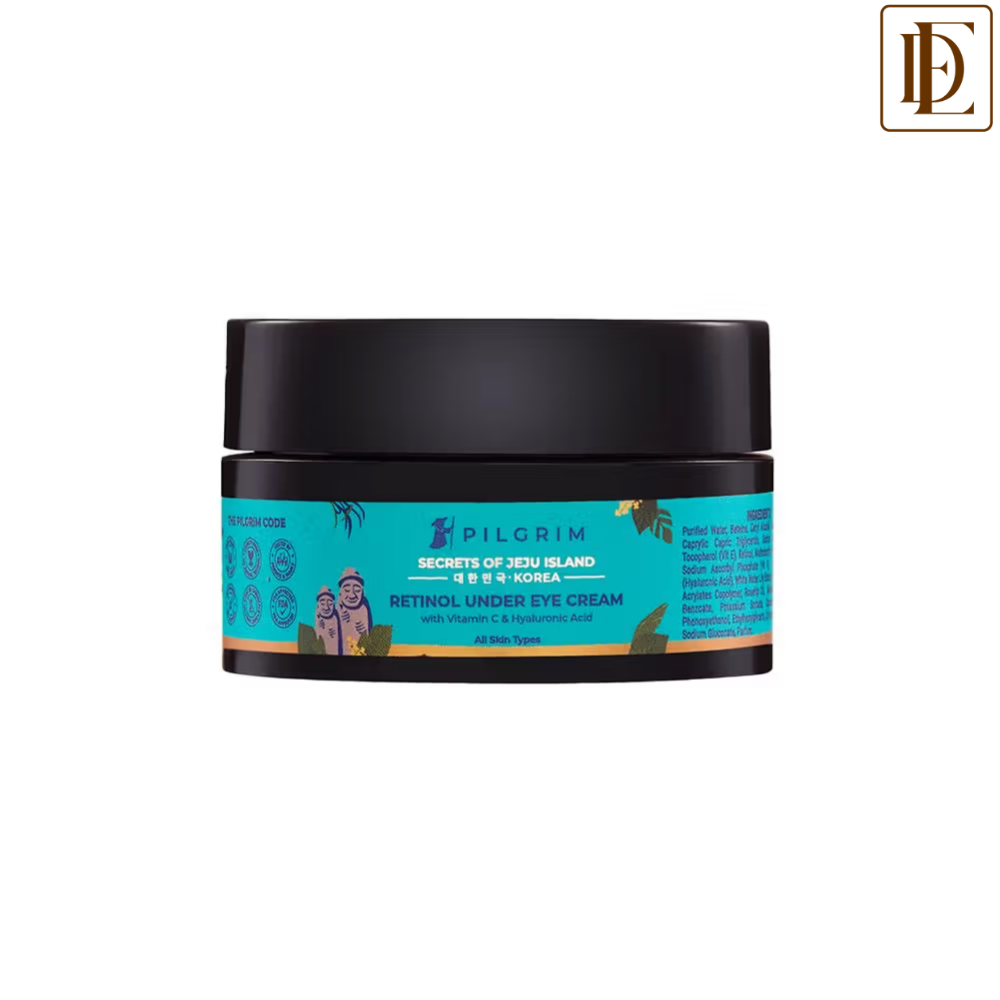 Pilgrim Retinol Under Eye Cream with Vitamin C & Hyaluronic Acid