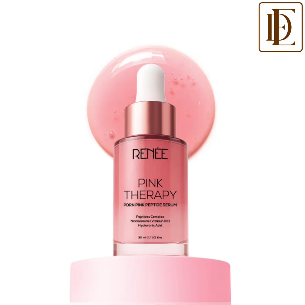 RENEE Pink Therapy PDRN Pink Peptide Face Serum For Radiant & Hydrated Skin With Hyaluronic Acid