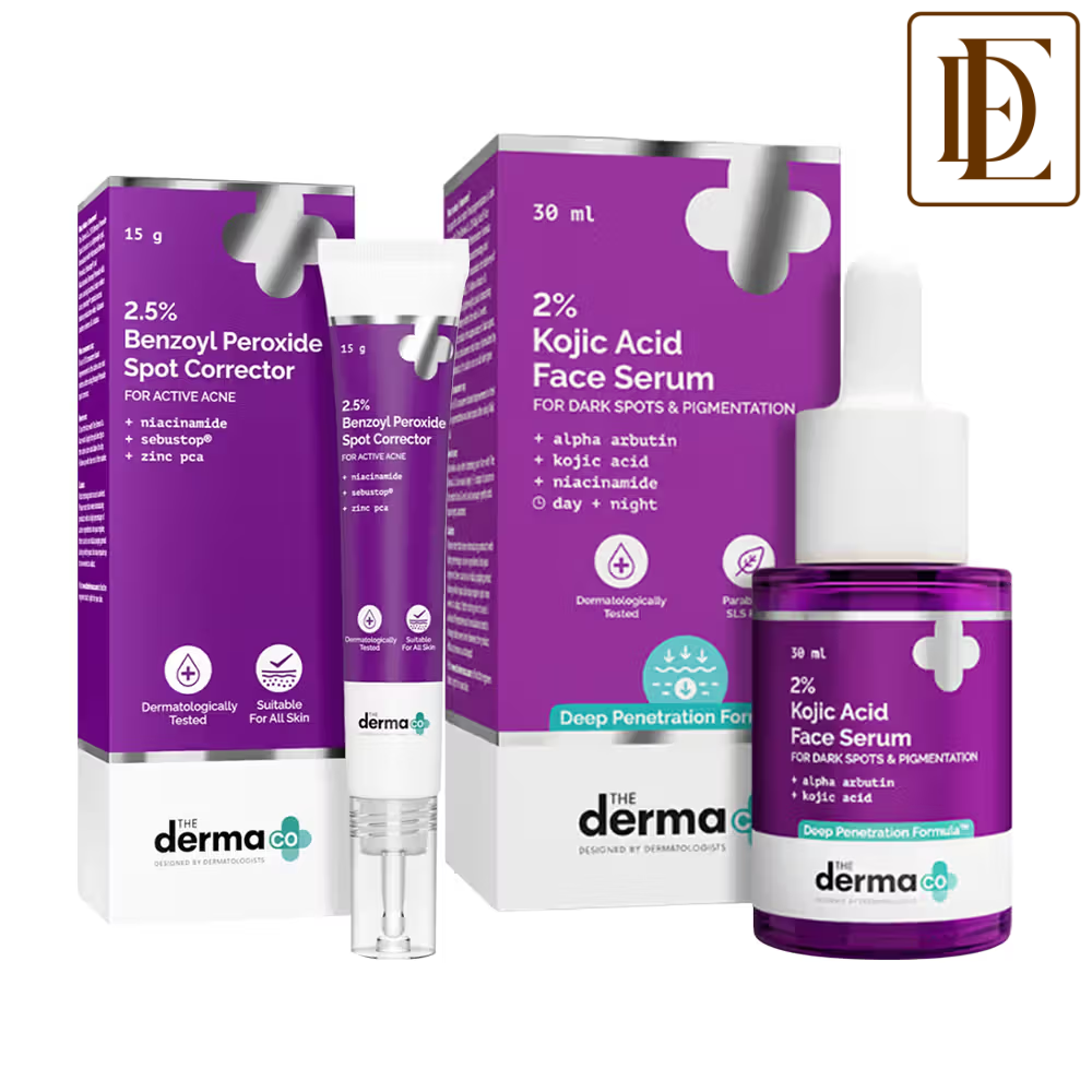 The Derma Co Benzoyl Peroxide & Kojic Acid Combo