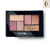 Maybelline New York New City Mini Eyeshadow Palette, Shimmery and Metallic Finish