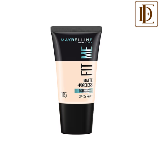 Maybelline New York Fit Me Matte + Poreless 16H Oil Control Foundation With SPF 22