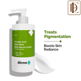 The Derma Co 1% Kojic Acid Body Lotion for Daily Glow and Skin Radiance