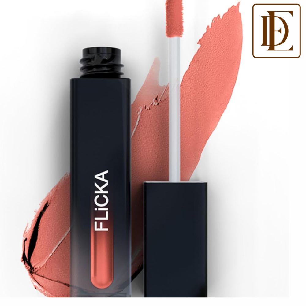 FLiCKA Set & Attack Liquid Lipstick Waterproof Easy Apply Intense Pigment