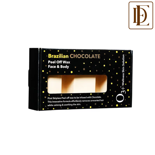 O3+ Brazilian Chocolate Face & Body Peel Off Wax