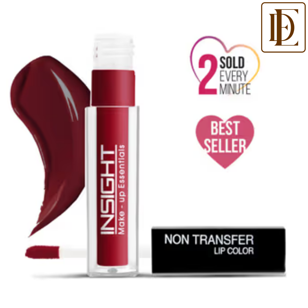 Insight Cosmetics Non-Transfer Lip Color, 12hr Long Lasting Matte Lips, Moisturizing & Light Weight