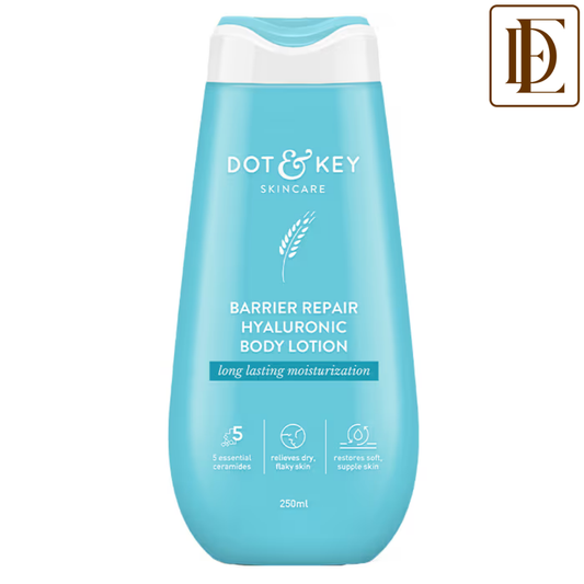 Dot & Key Blueberry Hydrate Barrier Repair Body Lotion, Long-Lasting Moisturization