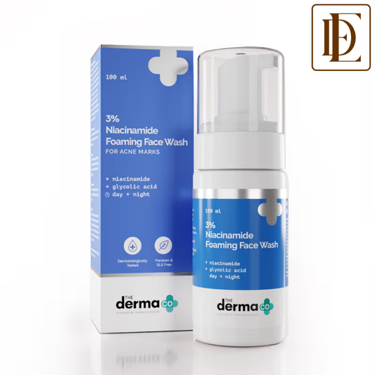 The Derma Co 3% Niacinamide Foaming Daily Face Wash For Acne Marks