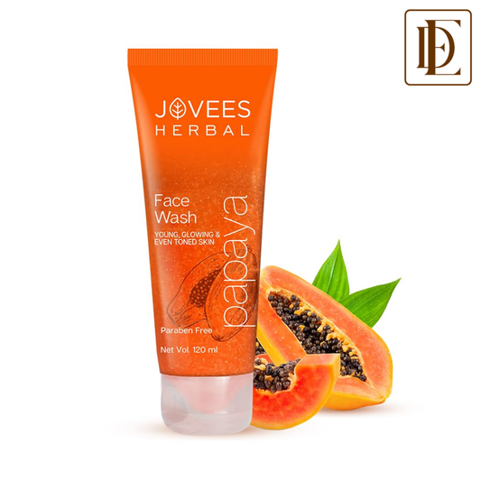 Jovees Herbal Papaya Face wash For Glowing And Brightening Skin All Skin Types Men And Women