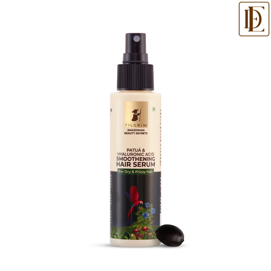 Pilgrim Patua & Hyaluronic Acid Smoothing Hair Serum for Dry & Frizzy Hair