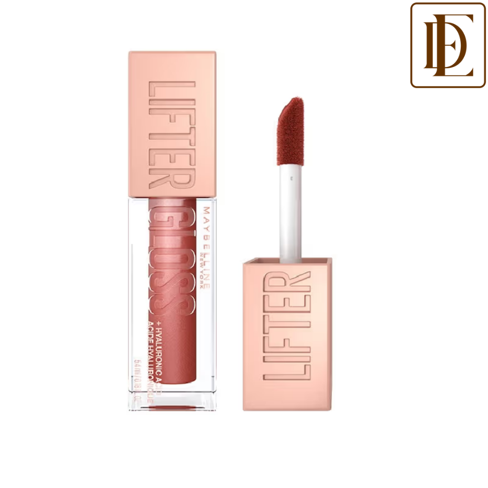 Maybelline New York Lifter Gloss Tinted Lip Gloss With Hyaluronic Acid, Long-lasting