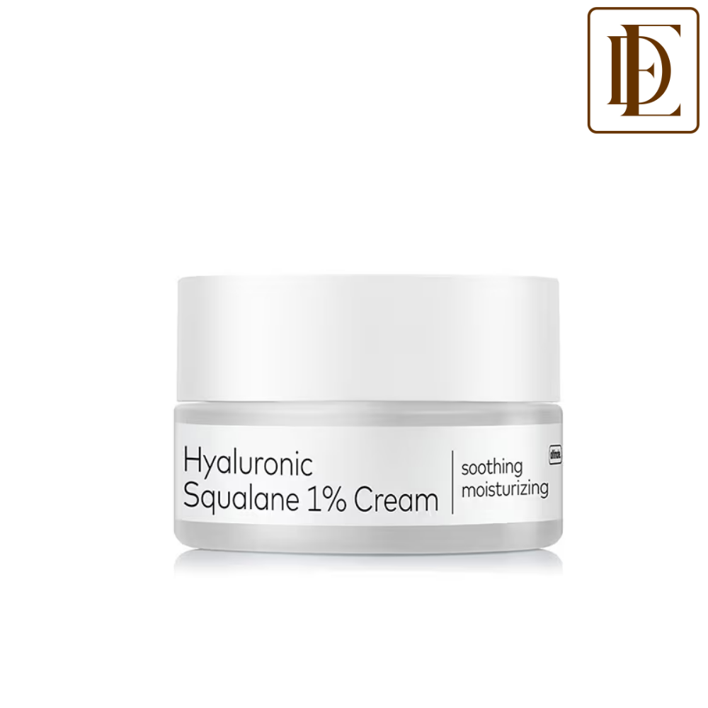 The Face Shop Alltimate Hyaluronic Squalane 1% Cream - Korean Day & Night Hydrating Moisturizer