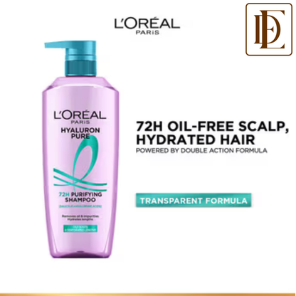 L’Oréal Paris Hyaluron Pure 72H Purifying Shampoo