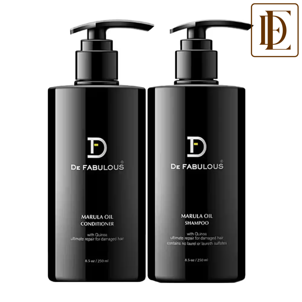 De Fabulous Marula Oil Shampoo + Conditioner