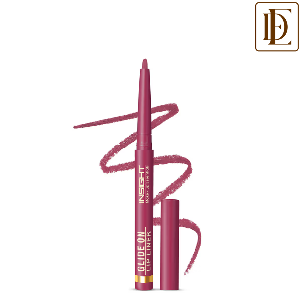 Insight Cosmetics Glide On Lip Liner, Intense Pigment, Long Wear Matte Lip Formula