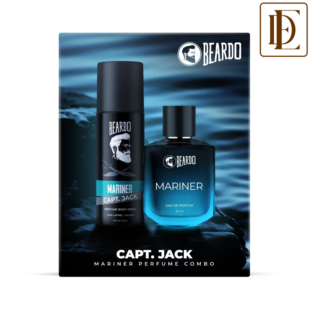 Beardo Capt. Jack Mariner Perfume Combo For Him
