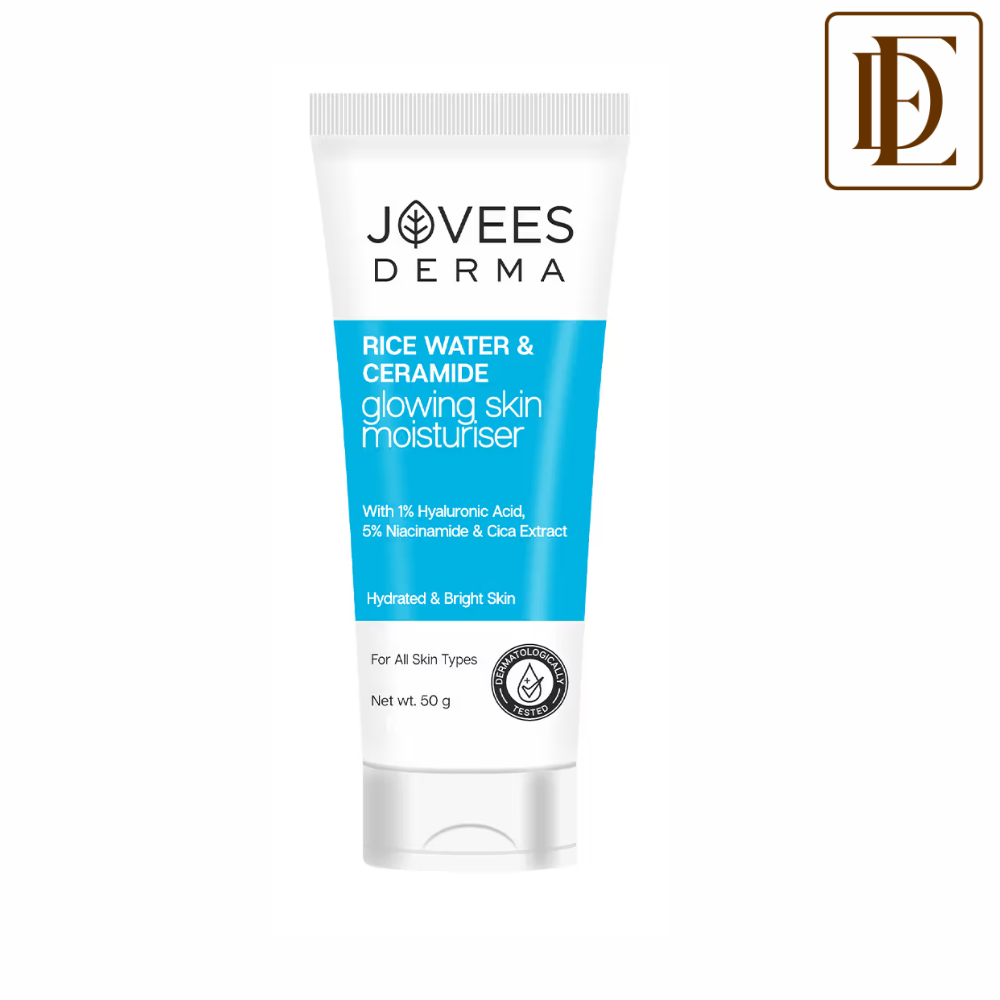 Jovees Derma Rice Water & Ceramides Glowing Skin Moisturizer