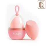 Flicka Beauty Blender Sponge With Case Super Soft Easy Blend & Precise Application For Makeup