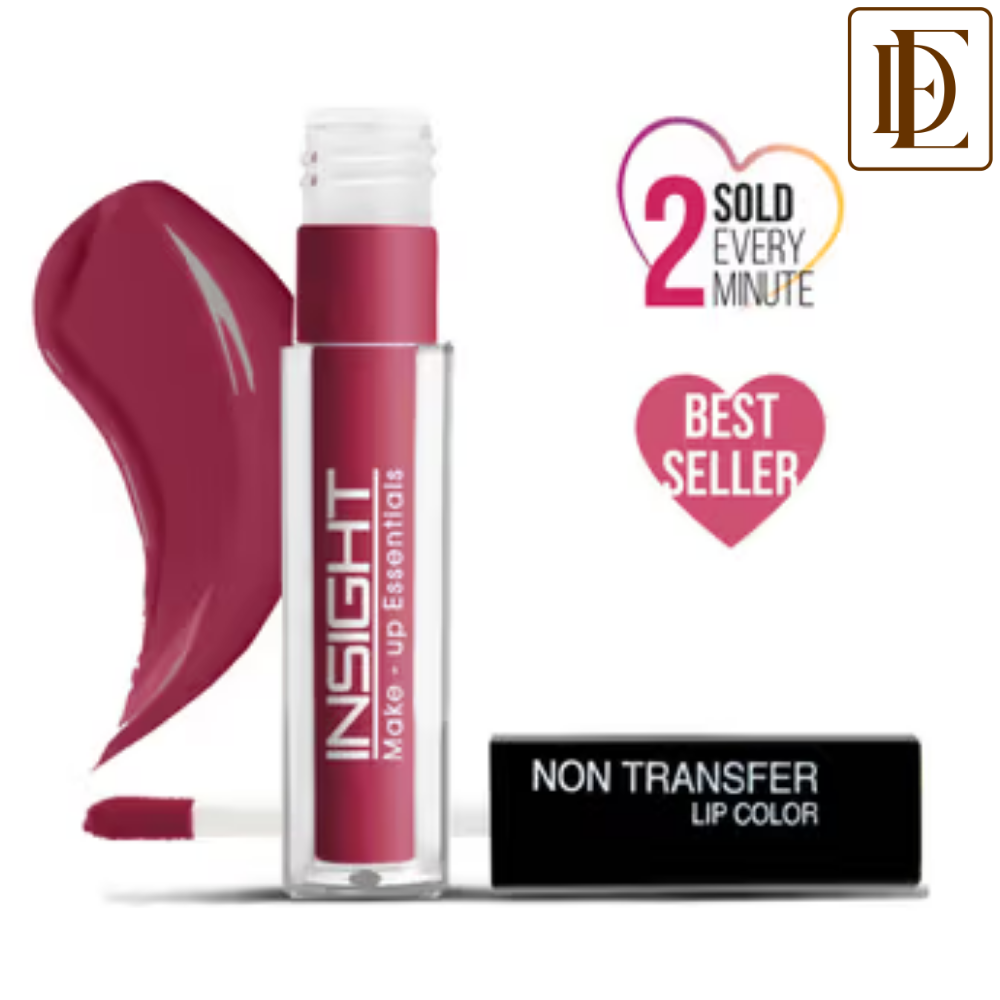 Insight Cosmetics Non-Transfer Lip Color, 12hr Long Lasting Matte Lips, Moisturizing & Light Weight