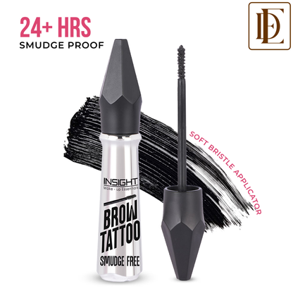 Insight Cosmetics Brow Tattoo, Smudge Proof, Long Lasting Upto 12hr, Castor Oil Infused