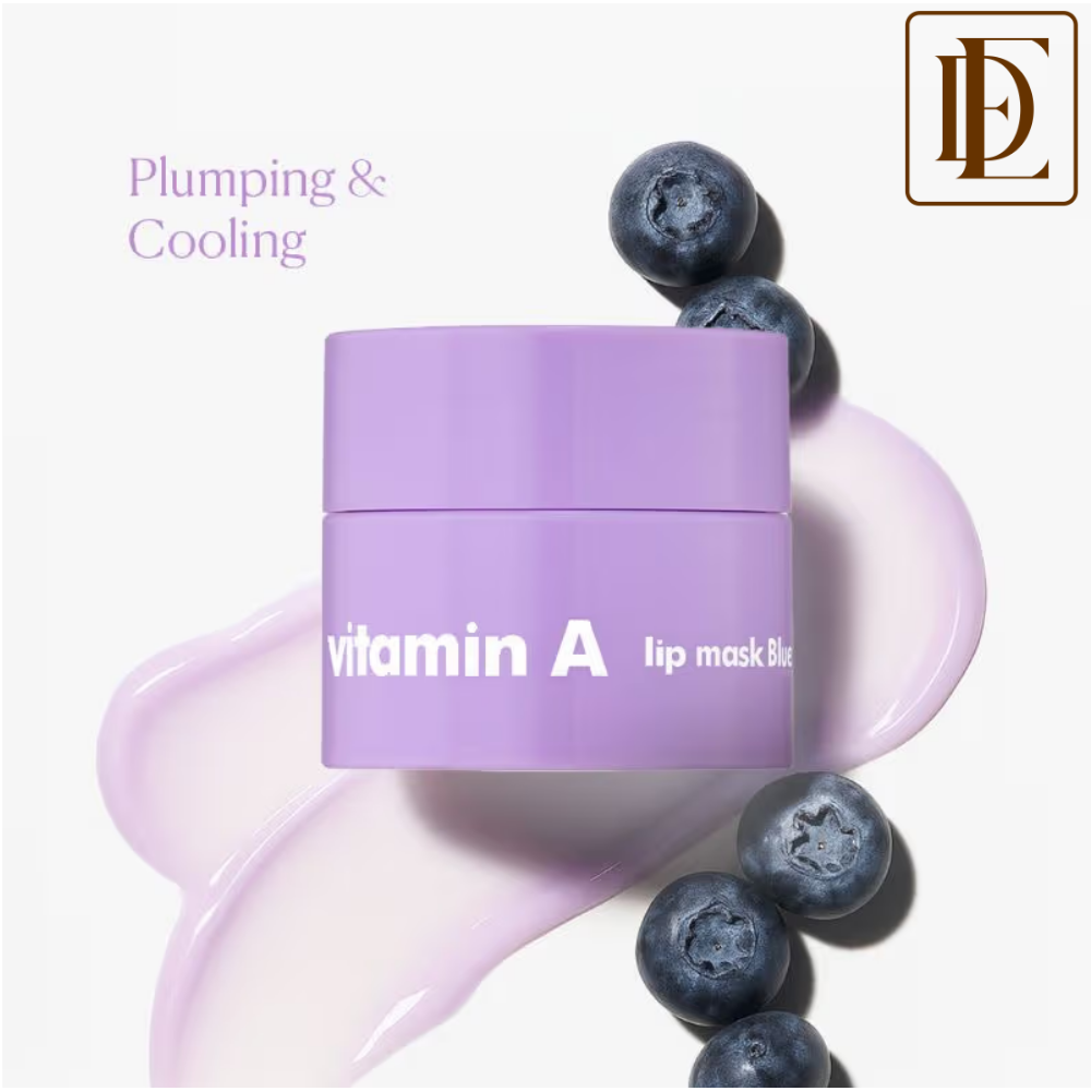 The Face Shop Vitamin Korean Mini Lip Sleeping Mask for Dark, Dry, Pigmented Lips
