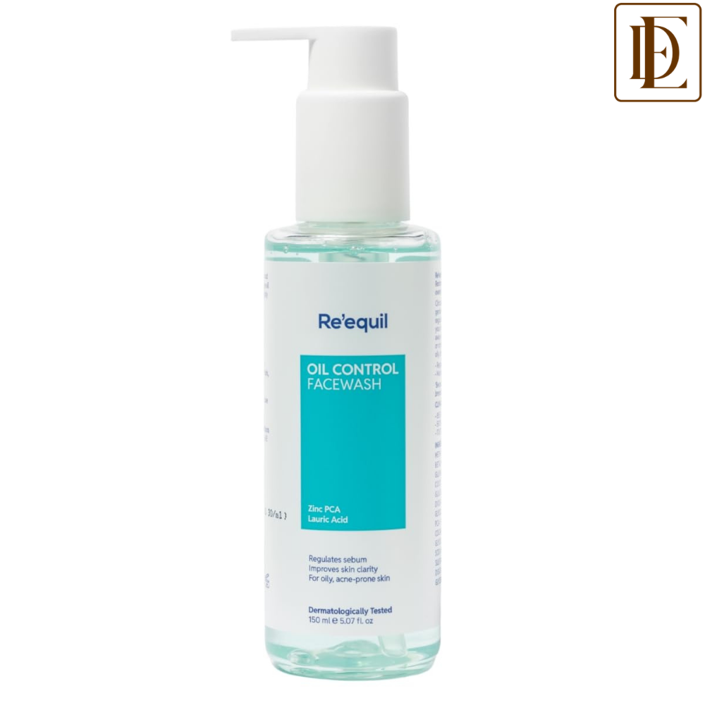 Re'equil Oil Control Face Wash Regulates sebum production | Removes dirt and buildup | For oily, acne prone skin