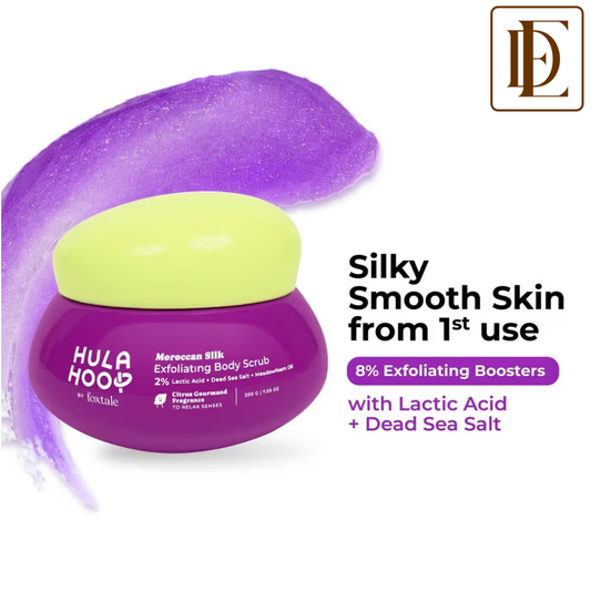 Foxtale Hula Hoop Moroccan Silk Exfoliating Body Scrub