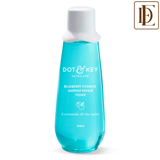 Dot & Key Blueberry Hydrate Barrier Repair Toner, With 5 Ceramides & Rice Water, For All Skin Types
