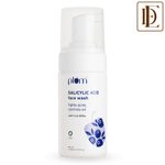 Plum Salicylic Acid Foaming Face Wash - Fights Active Acne & Controls Oil For Smooth Skin