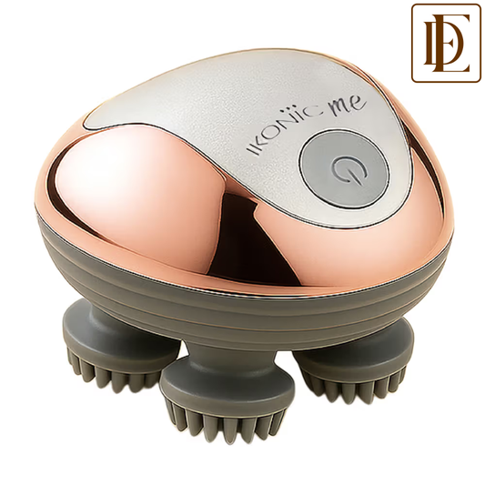 Ikonic Me Zen Electric Scalp Massager - Pearl White Chrome