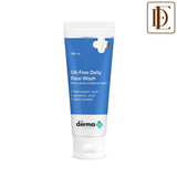 The Derma Co Oil-free Daily Face Wash With Hyaluronic Acid Glycolic Acid For Hydrated Skin