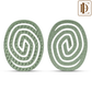Ikonic Me Eco Spiral Travel Brush IKM- 2109 - Jade Green